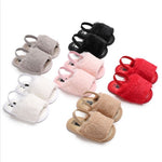 Sandali da bambina, suola morbida, casual, prewalker, pantofole estive, scarpe da culla, 11cm, 12cm, 13cm