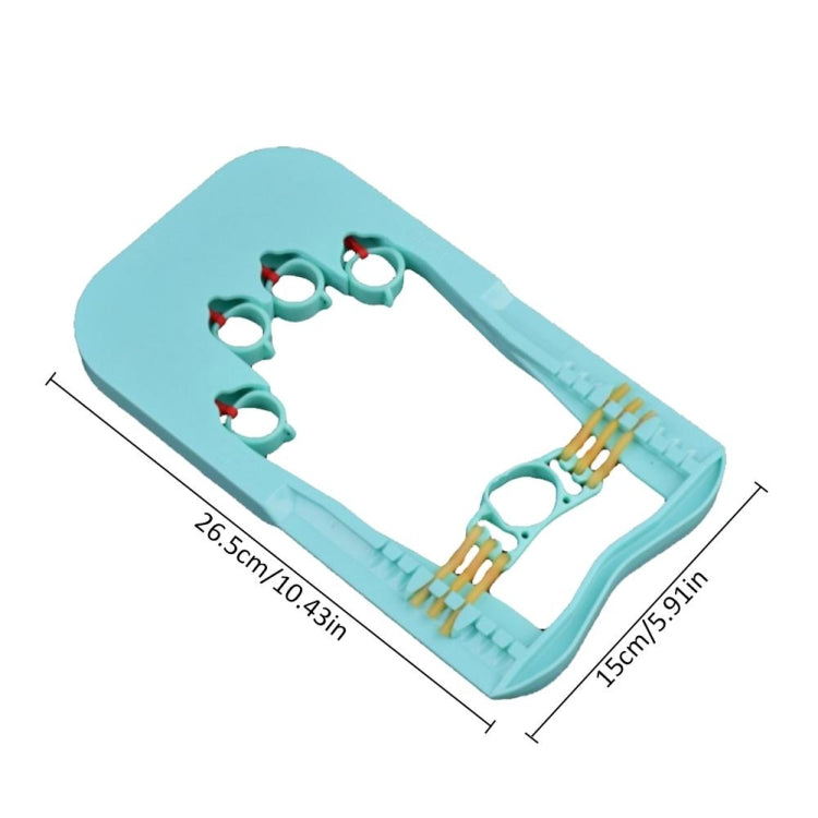 Finger Force Ginnico Finger Gripper Attrezzatura per l'allenamento riabilitativo dell'emiplegia per bambini e adulti, consegna a colori casuale, Finger Gripper