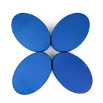 Tappetino per equilibrio per forniture yoga antiscivolo ovale in TPE ad alto rimbalzo, dimensioni: 31 x 21 x 6 cm, 31 x 21 x 6cm