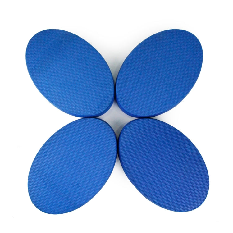 Tappetino per equilibrio per forniture yoga antiscivolo ovale in TPE ad alto rimbalzo, dimensioni: 31 x 21 x 6 cm, 31 x 21 x 6cm