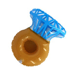 Forniture da spiaggia per portabicchieri galleggianti per bevande d'acqua galleggianti sottobicchiere gonfiabile a forma di anello di diamante, Diamond Ring