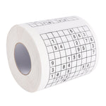 3 rotoli di carta igienica Sudoku creativa per il viso, 3 Rolls