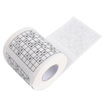 3 rotoli di carta igienica Sudoku creativa per il viso, 3 Rolls