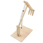 Esperimento scientifico Escavatore ad aria fatto in casa Scienza e tecnologia Crea giocattoli educativi creativi per bambini fai-da-te, DIY Educational Toys