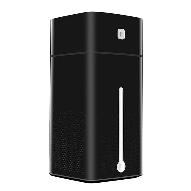 Umidificatore ad ultrasuoni USB Diffusore di oli essenziali Diffusore di aromi LED Luce notturna Spray Purificatore di nebbia, 1000 ml