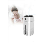 Umidificatore ad ultrasuoni USB Diffusore di oli essenziali Diffusore di aromi LED Luce notturna Spray Purificatore di nebbia, 1000 ml