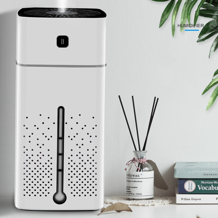 Umidificatore ad ultrasuoni USB Diffusore di oli essenziali Diffusore di aromi LED Luce notturna Spray Purificatore di nebbia, 1000 ml
