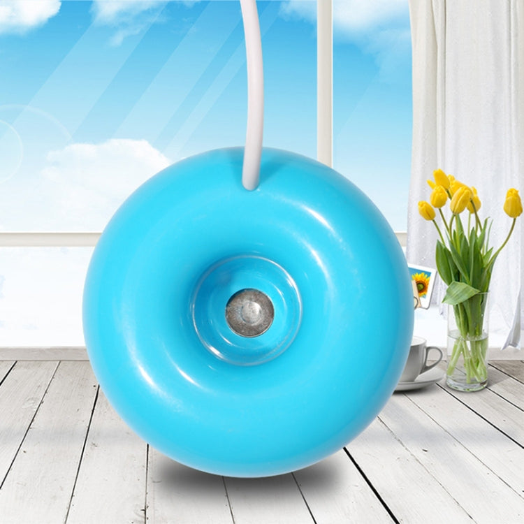 Purificatore diffusore di aromi mini umidificatore USB a forma di ciambella, Donut Shape Blue, Donut Shape Pink, Donut Shape White