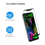 Pellicola in vetro temperato a schermo intero antideflagrante trasparente 9H 2.5D ultrasottile per LG G8S ThinQ, For LG G8S ThinQ