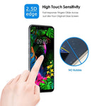 Pellicola in vetro temperato a schermo intero antideflagrante trasparente 9H 2.5D ultrasottile per LG G8S ThinQ, For LG G8S ThinQ