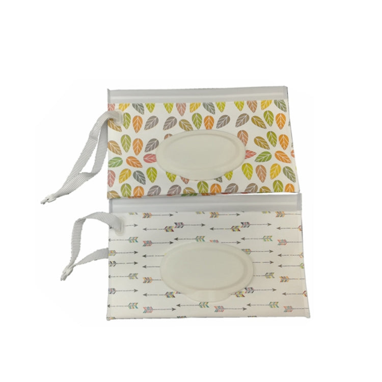 Borsa da trasporto portatile con pochette da 10 pezzi Borsa da trasporto per esterni Riutilizzabile Borsa per salviette umidificate in carta sottile riutilizzabile in EVA, dimensioni: 22,3x13,5+2,5 cm