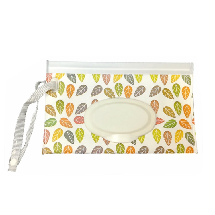 Borsa da trasporto portatile con pochette da 10 pezzi Borsa da trasporto per esterni Riutilizzabile Borsa per salviette umidificate in carta sottile riutilizzabile in EVA, dimensioni: 22,3x13,5+2,5 cm
