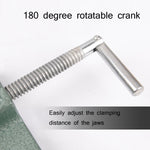 Pinza a becchi piatti per fresatrice per la lavorazione del legno, 2.5 Inch, 3 Inch, 4 Inch, 5 Inch, 6 Inch