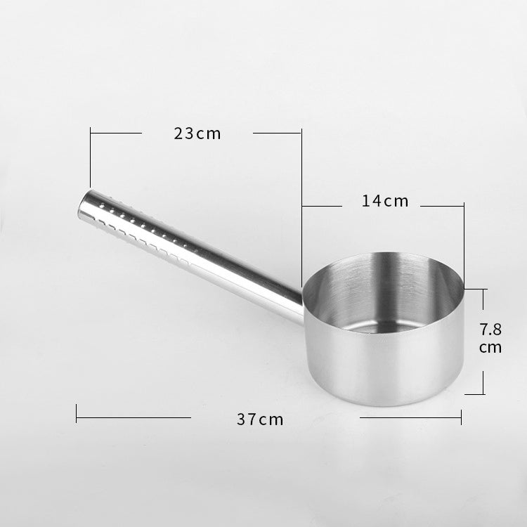 Paletta per acqua in acciaio inox da cucina 43cm