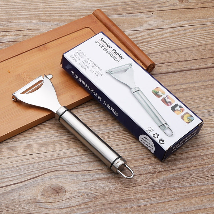 2 pezzi in acciaio inox pelapatate coltello da frutta pialla multifunzione raschietto da cucina coltello per sbucciare patate, Triangular Planer, Bow Planer
