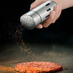 Barattoli per salsa in acciaio inossidabile Barattoli per peperoncino Barattoli per condimenti per barbecue Set di barattoli per condimenti, Small Hole, Large Hole, Mesh  Hole