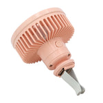 Ventilatore per auto con interfaccia USB multifunzione Mini lampada a LED per auto