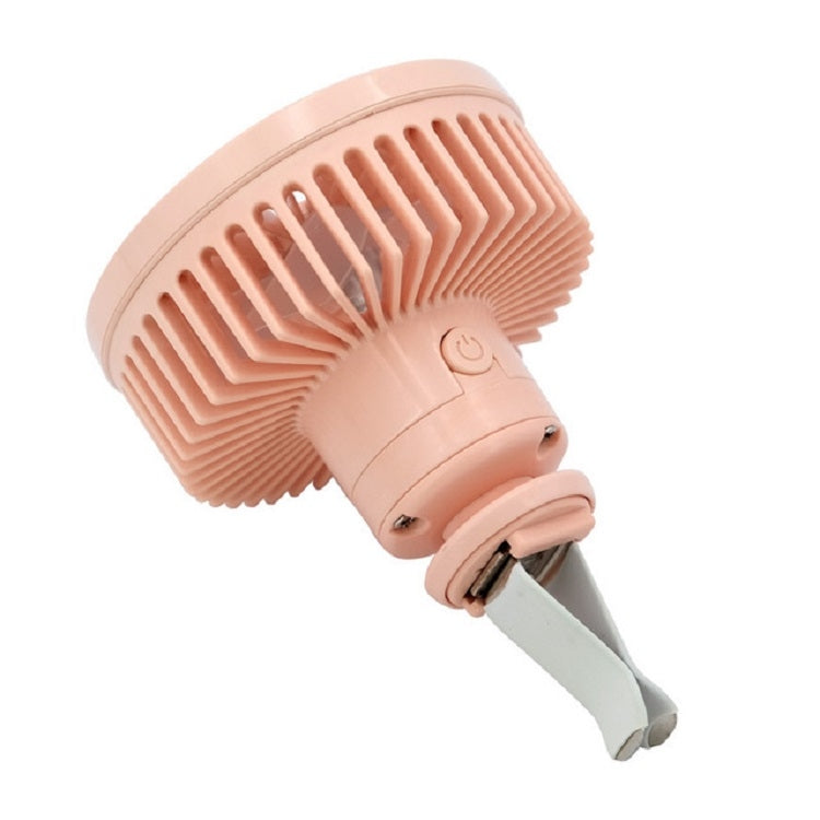 Ventilatore per auto con interfaccia USB multifunzione Mini lampada a LED per auto
