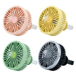Ventilatore per auto con interfaccia USB multifunzione Mini lampada a LED per auto