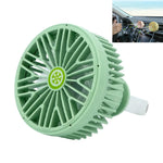 Ventilatore per auto con interfaccia USB multifunzione Mini lampada a LED per auto
