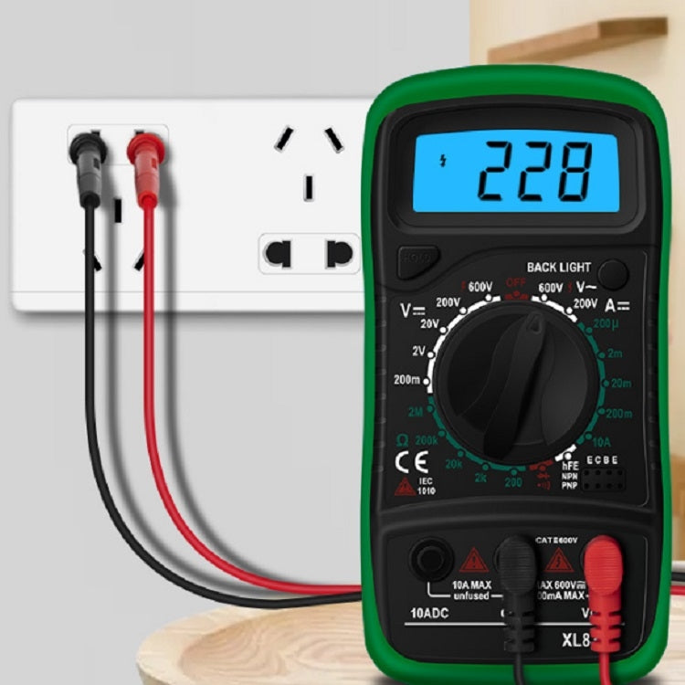 XL830L Portable Digital Multimeter Current and Voltage Meter