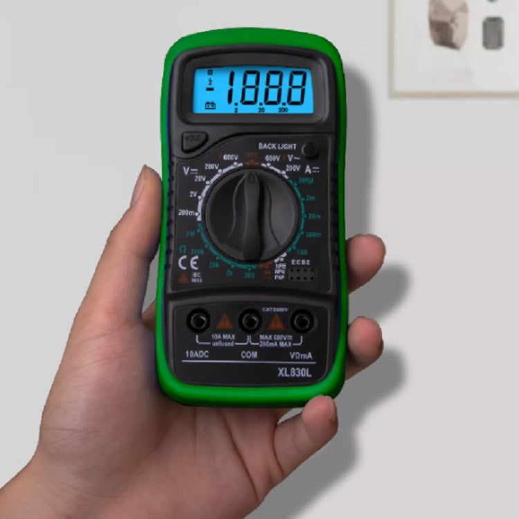 XL830L Portable Digital Multimeter Current and Voltage Meter