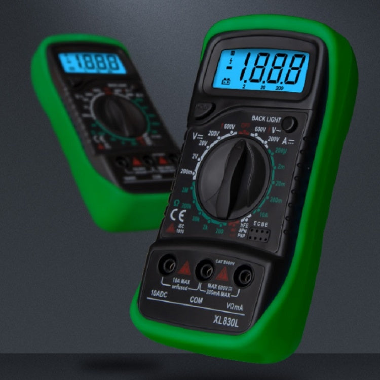 XL830L Portable Digital Multimeter Current and Voltage Meter