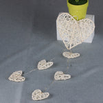 Ornamenti creativi per la stanza della campana con cuore d'amore in rattan, MS0033