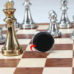 Set di scacchi per scacchiera europea semplice in lega di zinco, European Chess Set