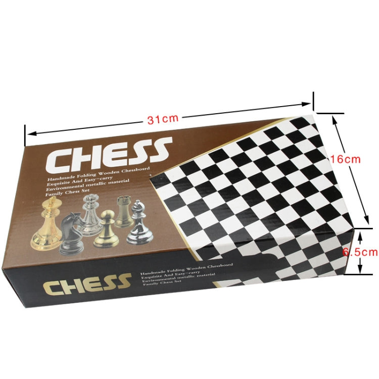 Set di scacchi per scacchiera europea semplice in lega di zinco, European Chess Set