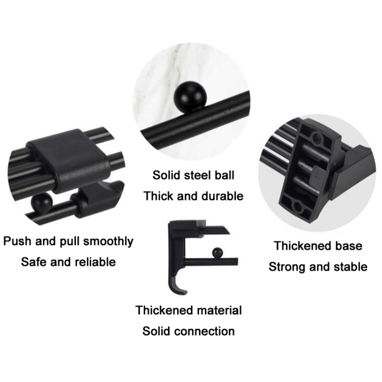Hardware per guardaroba Asta appendiabiti push-pull, Y02 Extendable 12 inches, Y02 Extendable 14 inches, Y02 Extendable 16 inches, Y01 Iron Head 10 inches, Y01 Iron Head 12 inches, Y01 Iron Head 14 inches, Y01 Iron Head 16 inches                       ...