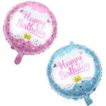Giocattolo decorativo per feste di compleanno in alluminio con cigno bianco rotondo da 5 pezzi, 18 inches