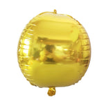 Decorazione di nozze per feste di festa Palloncino a specchio rotondo colorato 4D, 22 inches 4D