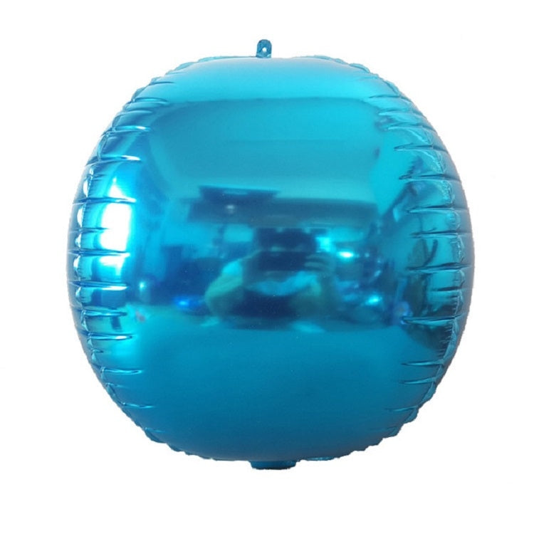 Decorazione di nozze per feste di festa Palloncino a specchio rotondo colorato 4D, 22 inches 4D