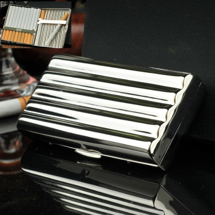 Portasigarette ondulato in rame a doppia pistola, 10 PCS Silver, 16 PCS Gold, 16 PCS Silver, 20 PCS Gold, 20 PCS Silver