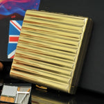 Portasigarette ondulato in rame a doppia pistola, 10 PCS Silver, 16 PCS Gold, 16 PCS Silver, 20 PCS Gold, 20 PCS Silver