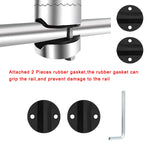 BSET MATEL Marine Hardware Acciaio inossidabile 316 Canna da pesca Sedile Staffa per pesca in mare per yacht, 19-26mm, 26-32mm