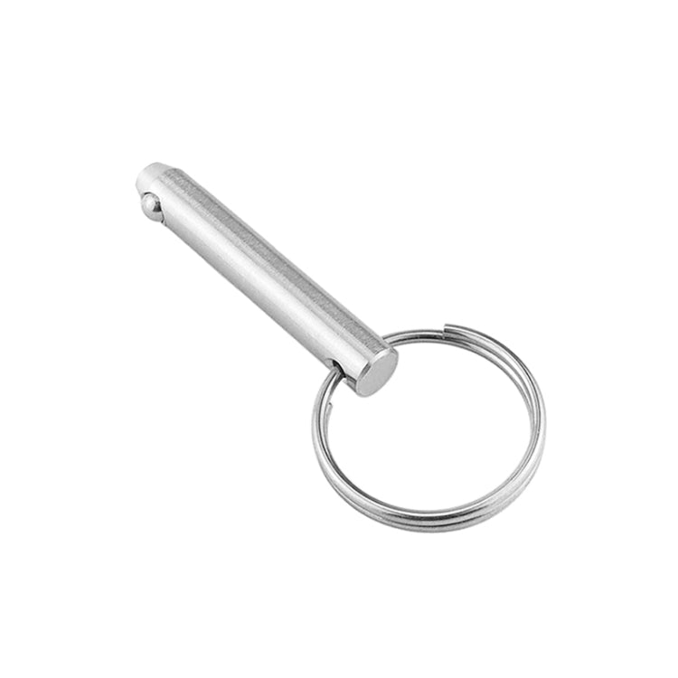 3 accessori per barche Perno a sfera in acciaio inossidabile 316 a sgancio rapido e perno di sicurezza a sgancio rapido Perno a sfera in acciaio per molle, dimensioni: 6,3x38 mm, 6.3x38mm
