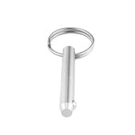 3 accessori per barche Perno a sfera in acciaio inossidabile 316 a sgancio rapido e perno di sicurezza a sgancio rapido Perno a sfera in acciaio per molle, dimensioni: 6,3x38 mm, 6.3x38mm
