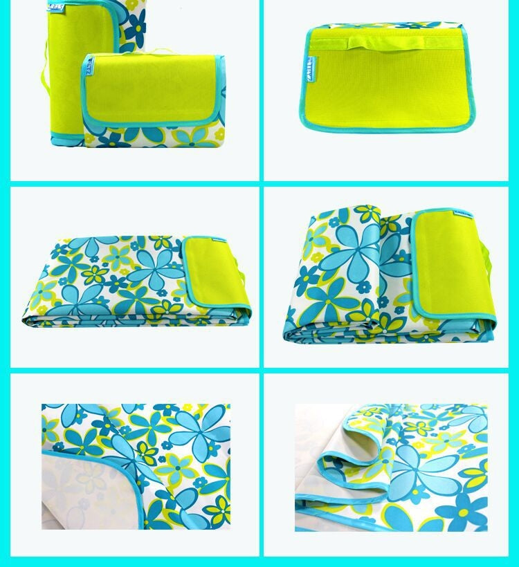 Tappetino da picnic per esterni in tessuto Oxford 600D Tappetini impermeabili in tessuto da picnic Tappetino da spiaggia da viaggio primaverile, 150*200, 150*120, 150*180, 200*200, 150*180 PE Red Grid