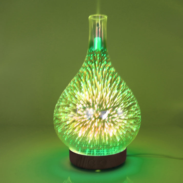 STB-XB10 Fuochi d'artificio 3D 7 colori LED Luce notturna Umidificatore Aroma Diffusore di oli essenziali Mist Maker, US Plug, EU Plug, UK Plug, AU Plug