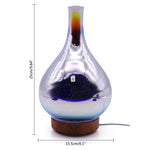 STB-XB10 Fuochi d'artificio 3D 7 colori LED Luce notturna Umidificatore Aroma Diffusore di oli essenziali Mist Maker, US Plug, EU Plug, UK Plug, AU Plug