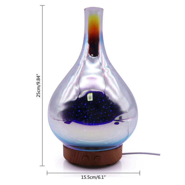 STB-XB10 Fuochi d'artificio 3D 7 colori LED Luce notturna Umidificatore Aroma Diffusore di oli essenziali Mist Maker, US Plug, EU Plug, UK Plug, AU Plug