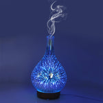 STB-XB10 Fuochi d'artificio 3D 7 colori LED Luce notturna Umidificatore Aroma Diffusore di oli essenziali Mist Maker, US Plug, EU Plug, UK Plug, AU Plug
