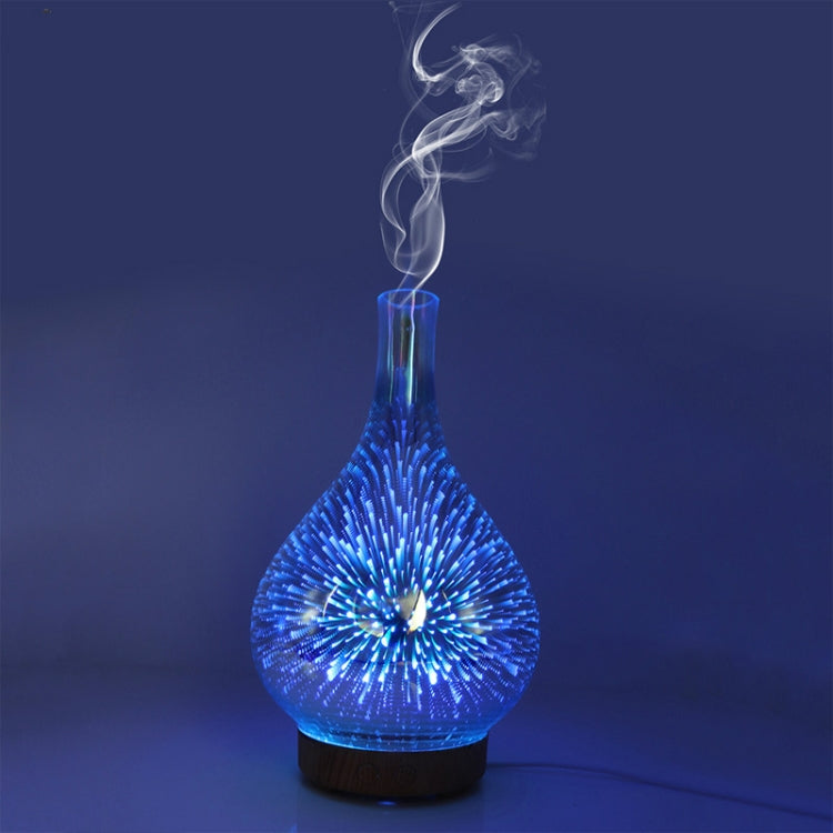 STB-XB10 Fuochi d'artificio 3D 7 colori LED Luce notturna Umidificatore Aroma Diffusore di oli essenziali Mist Maker, US Plug, EU Plug, UK Plug, AU Plug