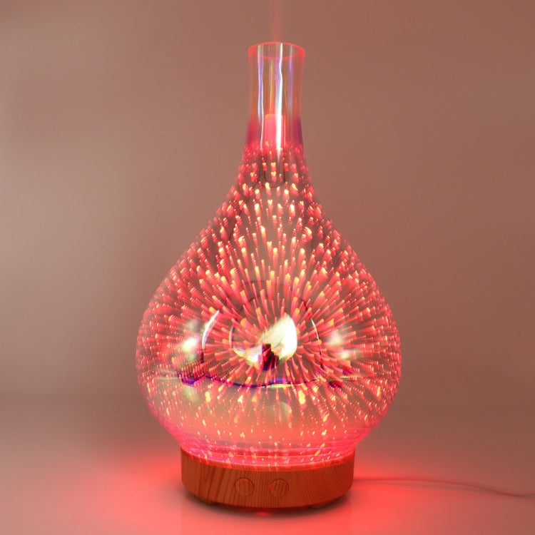 STB-XB10 Fuochi d'artificio 3D 7 colori LED Luce notturna Umidificatore Aroma Diffusore di oli essenziali Mist Maker, US Plug, EU Plug, UK Plug, AU Plug