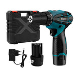 HILDA Trapano Elettrico Cacciavite a Batteria Batteria al Litio Mini Trapano Cacciavite a Batteria Utensili Elettrici, Spina UE, 16.8V with Carton Box, 12V with Carton Box, 12V with Plastic Box, 16.8V with Plastic Box