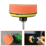 Set di tamponi per lucidatura 7 in 1 Kit di tamponi per lucidatura per auto con filo per lucidatrice per auto, 3 inch, 4 inch, 5 inch, 6 inch, 7 inch