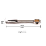 2 pezzi multifunzionale 3in1 in acciaio inossidabile per fumare tabacco da pipa strumento di pulizia accessori per fumatori accessori per erbacce, Tobacco Pipe Cleaner