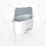 Sterilizzatore universale per biberon doppio per alimentazione del bambino Alimenti per bambini Riscaldatore elettrico per latte 220V, Milk Warmer Heater